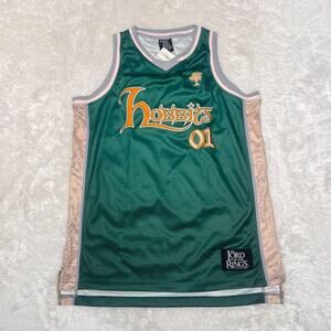 LORD OF THE RINGS HOBBIT BASKETBALL JERSEY HOBBITS BOXLUNCH LOTR SHIRT